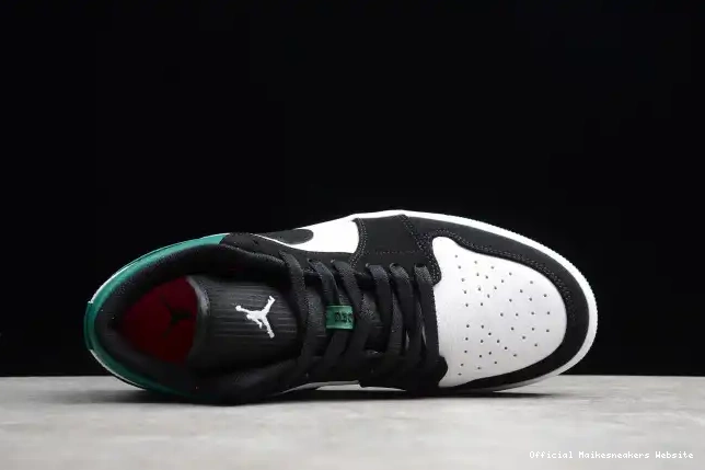 Official Maikesneakers White 553558-113 Green Jordan Mystic Air Low Black 1 0505
